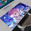 Коврик для мыши Резиновый Большой Коврик для Стола Аниме Re Zero Emilia Rem XXL Офисный Геймерский Шкаф Настольный Коврик для Мыши для Игрового ПК Клавиатурная Подкладка