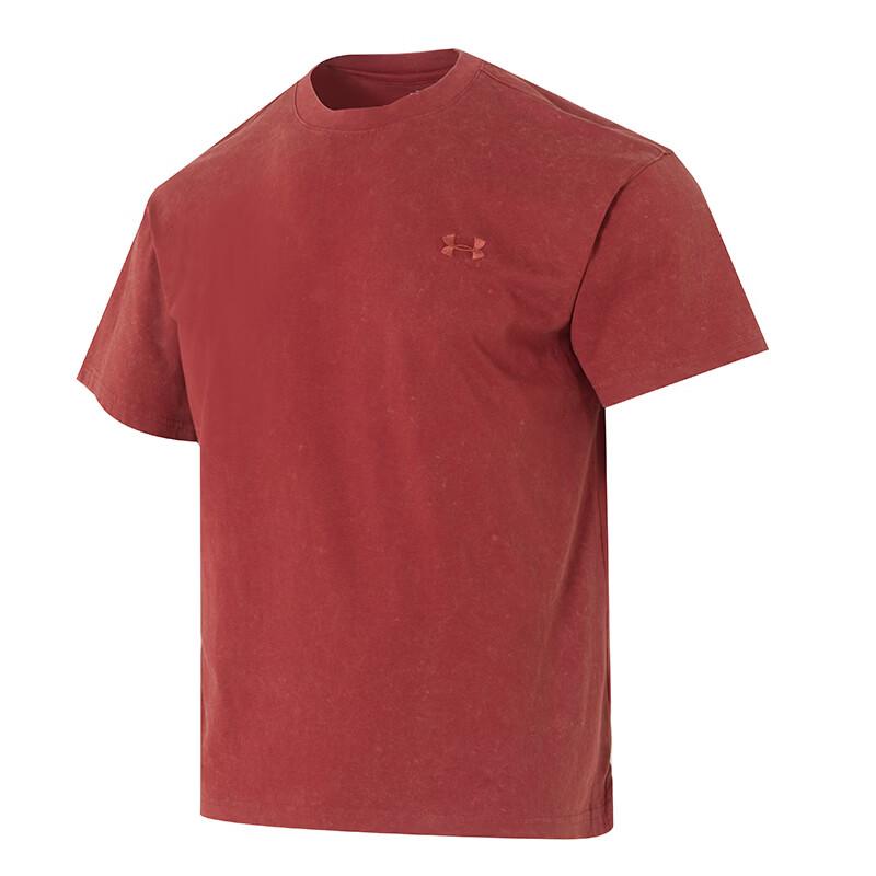 Under Armour Модная удобная дышащая повседневная свободная футболка унисекс топы 6014291-688