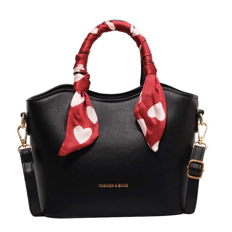 IELGY Women's Red Wedding Bag Diagonally Across the Bucket Handbag