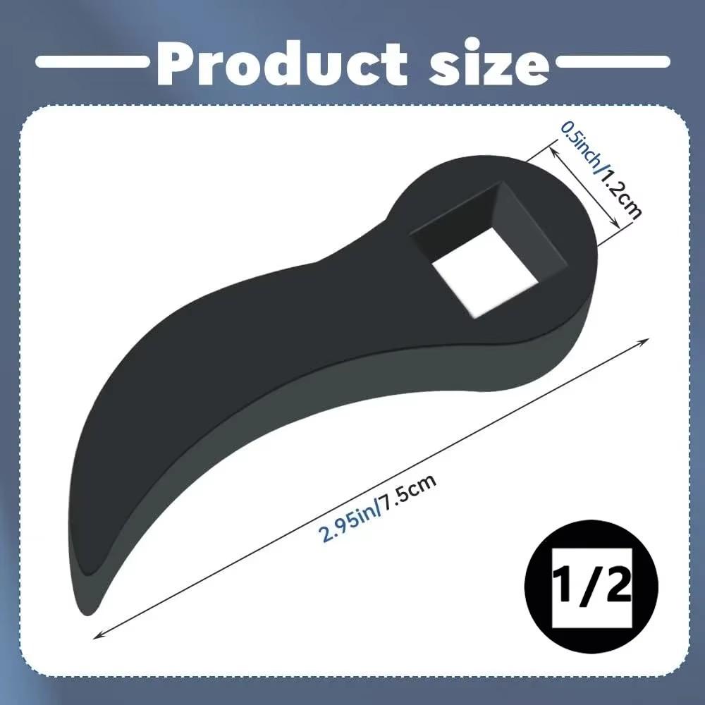 1/2-дюймовый храповой лом, адаптер для головки инструмента, монтировка, гаечный ключ, адаптер для головки, угловой стержень для ящика с инструментами, инструмент для снятия оси автомобиля