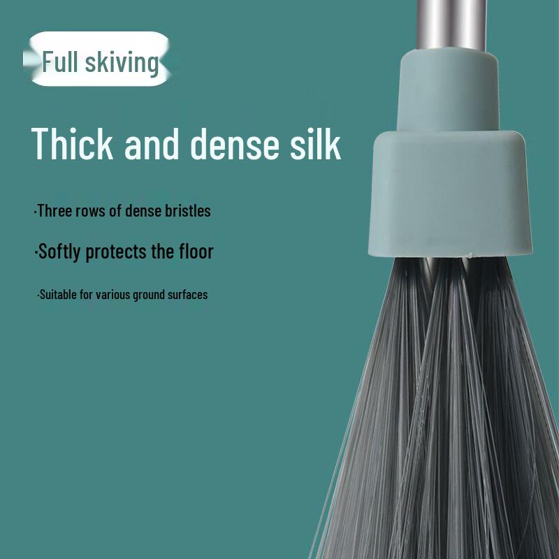 Набор 3-в-1: вращающаяся щетка, совок и скребок