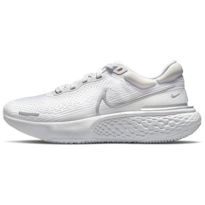 Женские кроссовки ZoomX Invincible Run Flyknit White Metallic Silver Pure-Platinum CT2229-101