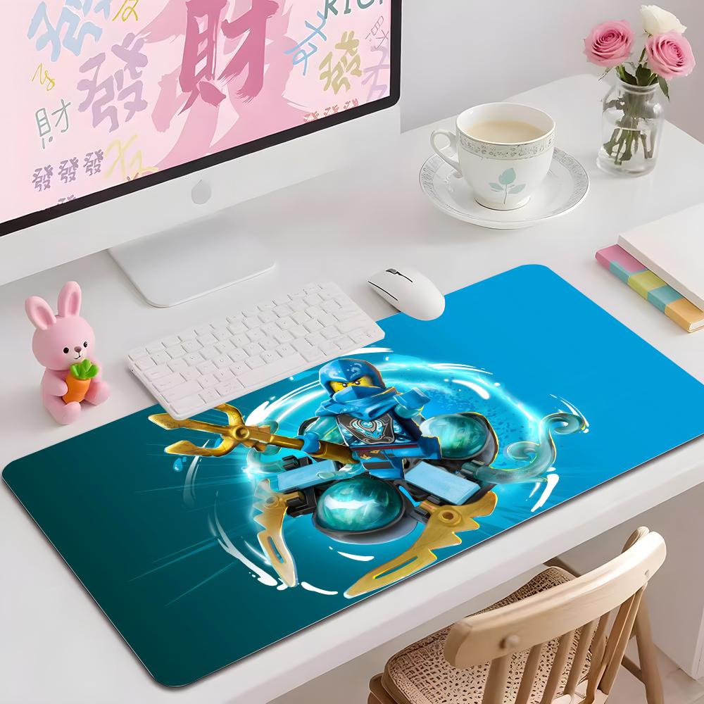 B-LegoES S-SamuraiES Mouse Pad Multiple Sizes Large Square Computer Office Game Table Mats Rubber Anti-slip Mousepads