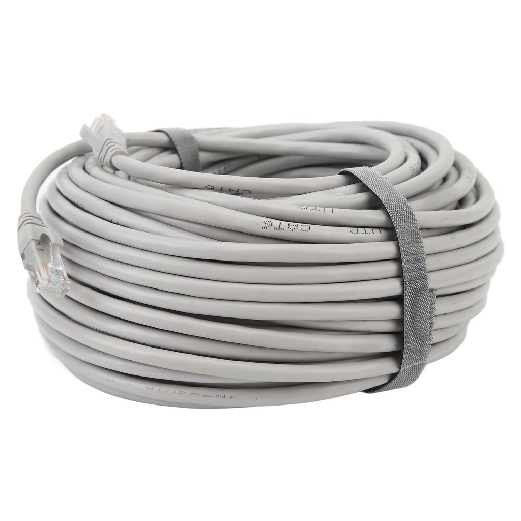 Кабель Ethernet Cat6A 1000M 98.4ft Позолоченные контакты 24K ПК ПВХ CMR Огнестойкий Интернет-кабель для