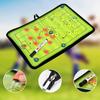 Magnetic Football Tactical Board, Foldable Trainer Folder, Timer, Large Capacity Pens, Referee Whistles,sponges,referee Equipment