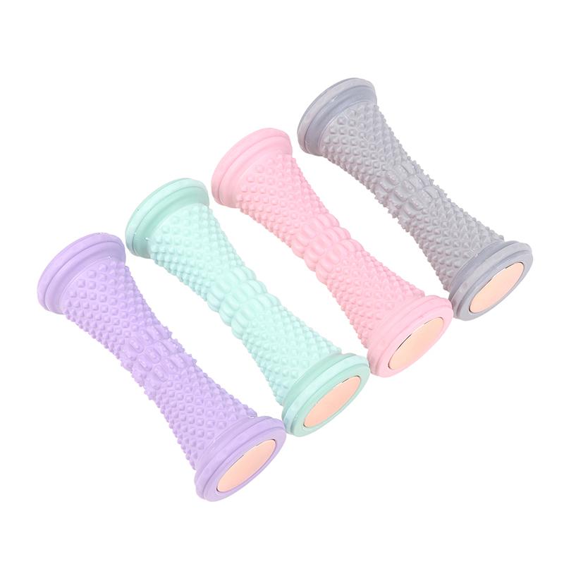 Foot Massager Roller Yoga Massage Ball Plantar Fascia Roller Muscle Relaxation Pain Relief Care Plastic Manual Foot Massager