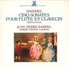 LP Record JEAN-PIERRE RAMPAL, ROBERT VEYRON-L - Handel: Cinq Sonates Pour Flute Et  EX2313 ERATO 1979 Japan Obi Classical Used