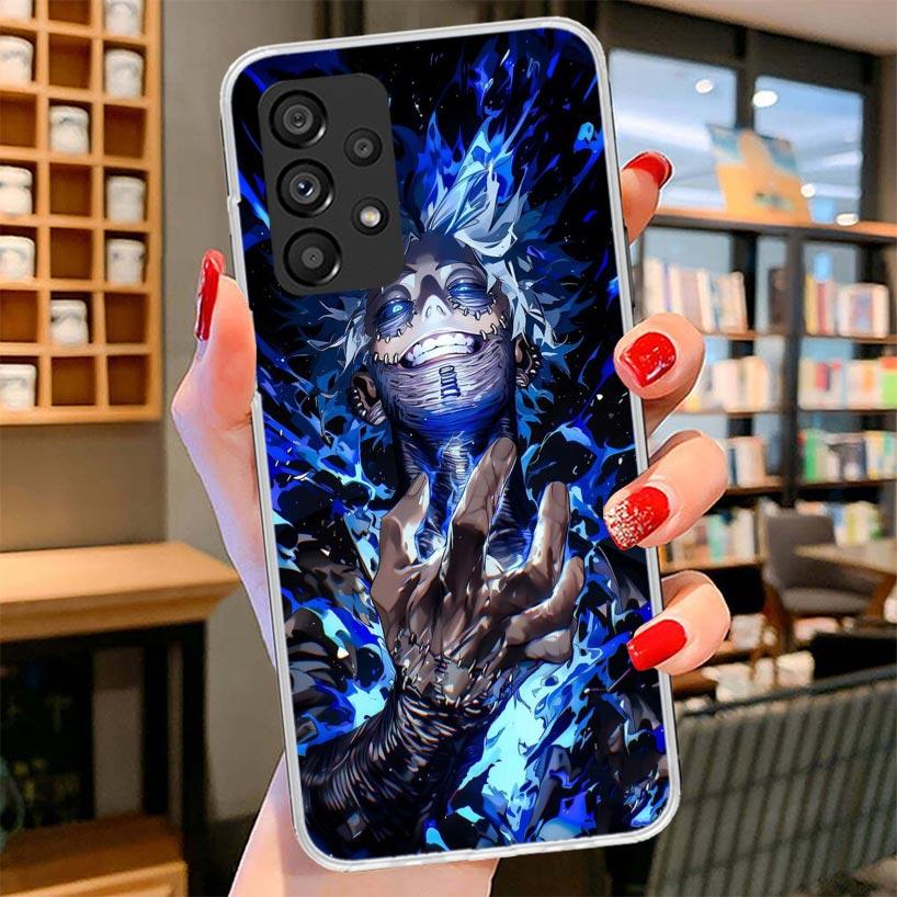 Чехол для телефона Dabi MHA My Hero A-Academy Для Samsung Galaxy A12 A22 A32 A52 A72 A02S Чехол для телефона Note 20 Ultra 10 S10 Plus A51 A71 A