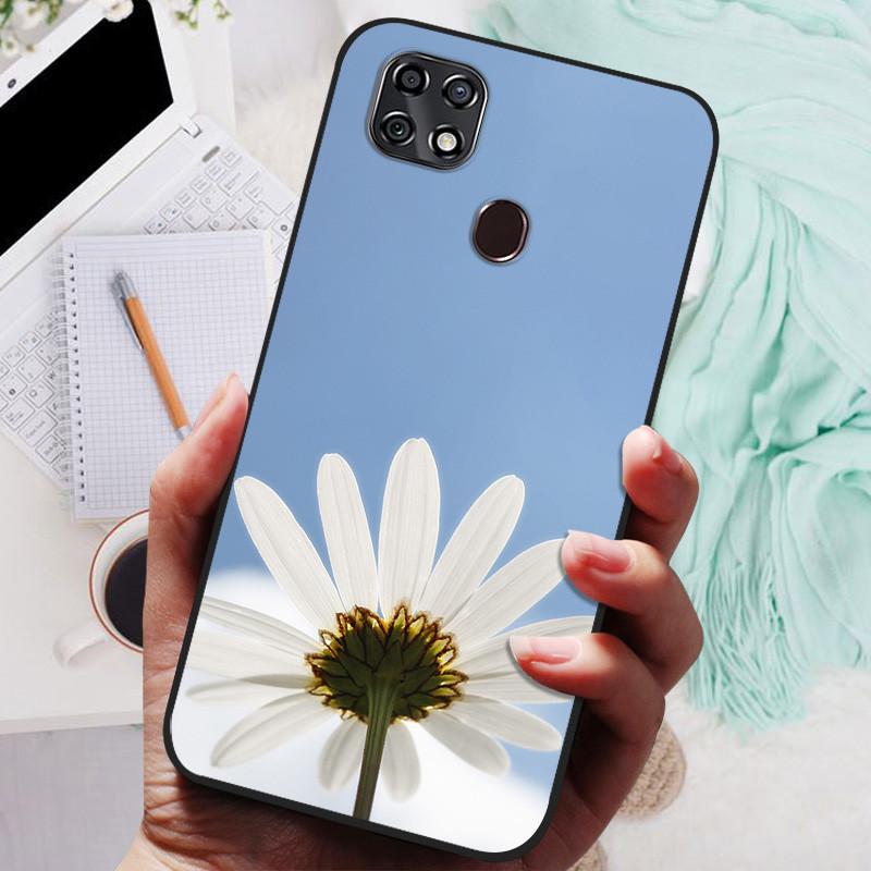 Для ZTE Blade 20 Smart Чехол Черная Крышка Лев Волк Силиконовые Мягкие Задние Чехлы Для ZTE Blade 20 Чехол для Телефона Blade20 Защитный Чехол