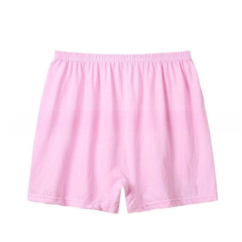 Большого размера женские хлопковые трусы-боксеры с высокой посадкой, женские шорты, свободное нижнее белье, трусы-боксеры для женщин среднего возраста XL XXL 3XL 4XL 5XL