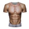 Футболка с 3D-принтом, короткий рукав, мужская спортивная одежда, летние футболки с круглым вырезом, большие размеры, мужские простые футболки