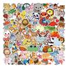 100 Cartoon Small Animal Graffiti Stickers Decorate Ipad Notebook Diy Waterproof Stickers
