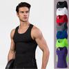 Men's Running Vest Sportswear Quick Dry Fitness Tank Training Jogging Sports Singlet Sleeveless Outdoors Tops