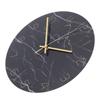Wall Clock Nordic Decorative Marble Printing Mute Round Hanging Clock Home Decoration
