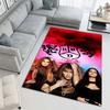 RBD Pop Group Themed Rug – Soft Flannel, Machine-Washable, Non-Slip, and Absorbent Mat for Living Room and Bedroom