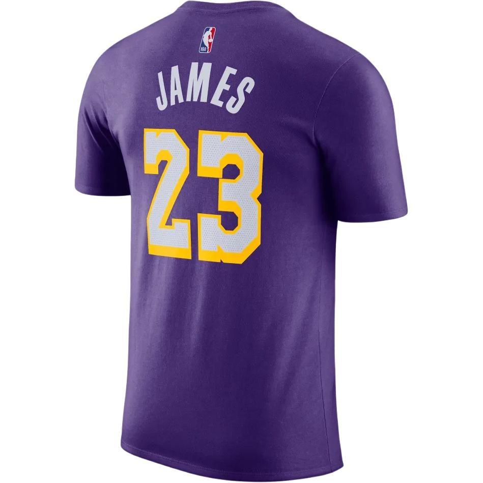Nike NBA Statement Los Angeles Lakers Essentials T-Shirt 'Field Purple' Men's HV6272-504