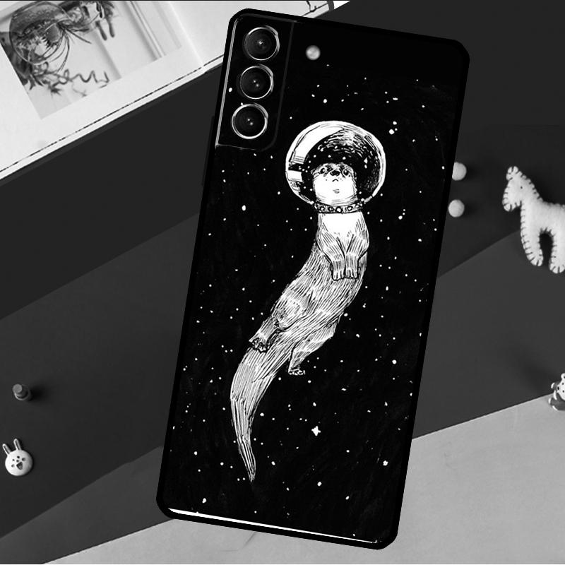 Чехол Animal Otter Для Samsung Galaxy S26 S25 S24 S21 S22 S20 Ultra S9 S10 Plus S23 FE S25 FE Чехол для телефона