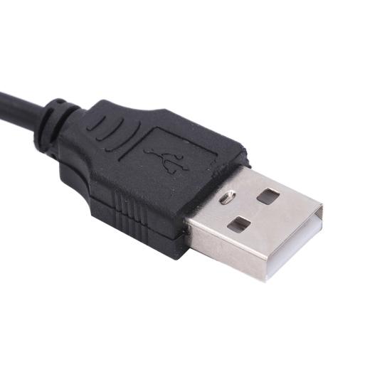 Compact USB 2.0 Adapter Hub with 7 Ports Universal Widely Compatible LED High-speed Power ON/OFF USB Splitter Dock