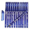 1/2/4/12Pcs Magic Pen Erasable Gel Pen 0.5 Mm Tip Blue Refill Stationery Writing Pen