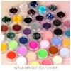Acrylic Nail Powder Kit Full Set Crystal Multi-color Practice Powder with Crystal Liquid Monomer