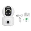 Home Security Camera Dual 2MP Lens Two Way Intercom WiFi Indoor Camera for Home Baby Elderly Pet