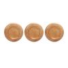 3Pcs Hardwood Piano Caster Cups Floor Protector Sound Proof Non Slip Universal Foot Pads