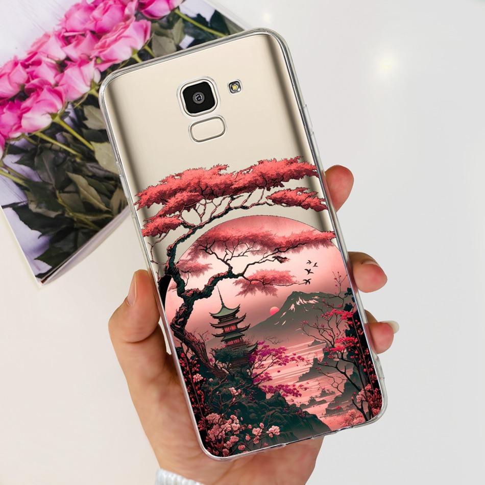 Чехол для телефона Samsung Galaxy J6 J6+ 2018 Samsung J 6 J6 Plus SM-J600F J610G Модный Крутой Узор Мягкий Силиконовый ТПУ Чехлы