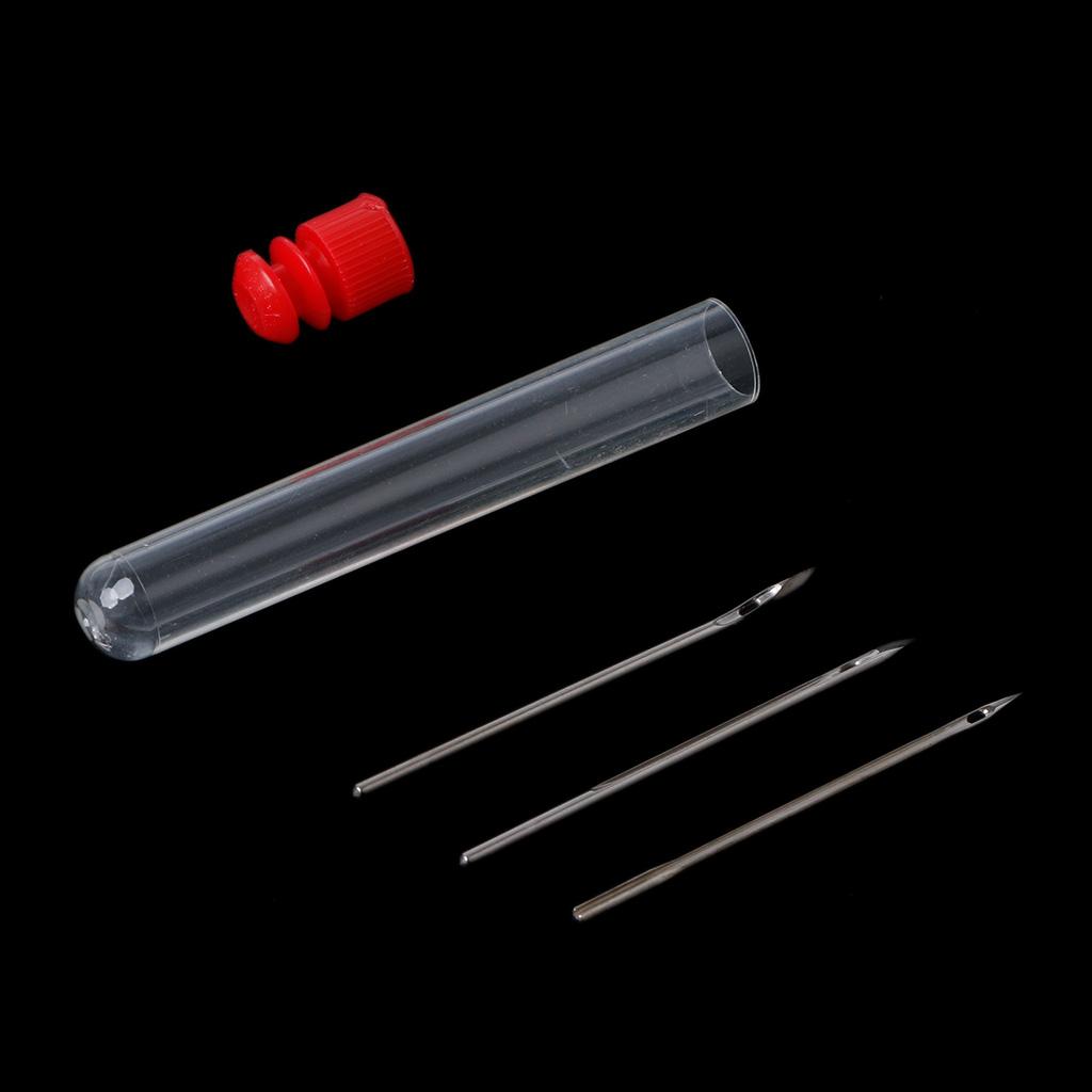 3 шт. швейных игл из нержавеющей стали для скоростного швейного шила для поделок своими руками