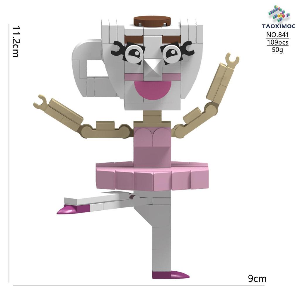 Cross-Border AI Fusion Monster Doll: Classic Mountains & Seas Stick Figure Assembly Toy for Kids