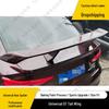 Универсальный Черный ABS Задний Спойлер GT для Трехобъемных Автомобилей