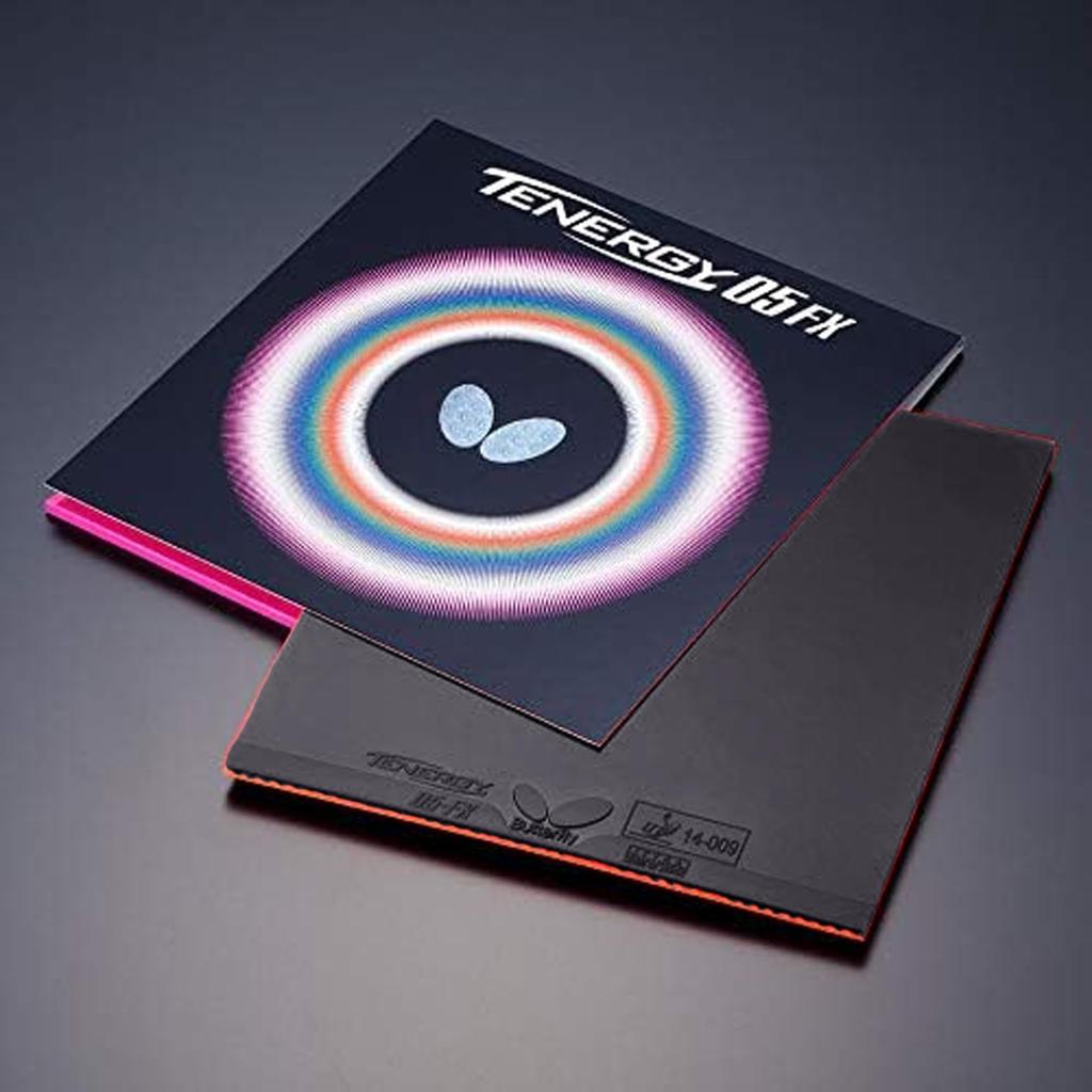 Butterfly Table Tennis Rubber Tenergy 05 FX Back Soft Tension 05900 Black Extra Thick (Spin)