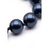 Sautoir - Pearls &amp; Colors - Perle de Culture d'Eau Douce AAA+ - Semi-Ronde 8-9 mm - Noire - 60 cm