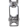 Stainless Steel Single Wheel Swivel Pulley Block Lifting Rope Chain Traction Fixed Lifting Pulley