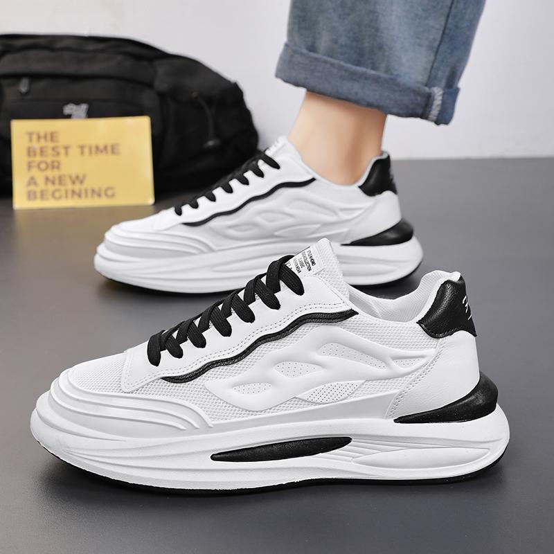 Student Casual Sports Shoes Breathable Soft Sole Four Season New Comfortable Outdoor Running Shoes Mesh Men's Shoes Male Sneaker