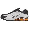 Shox R4 Bright Mandarin Unisex Sneakers Silver Black Vast-Grey HQ1988-003