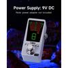 FLAMMA Tuner Pedal FC04 Chromatic Guitar Tuner Pedal, High-Precision 1-Cent Tuning Pedal for Guitar and Bass, with Pitch Indicator and True Bypass