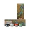 Ceramic Mastery Hand-Painted Retro Teacup - Chinese Style Gift with Custom Logo Packaging