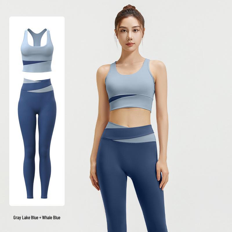 Женский красочный противоударный костюм для йоги и фитнеса Juyitang