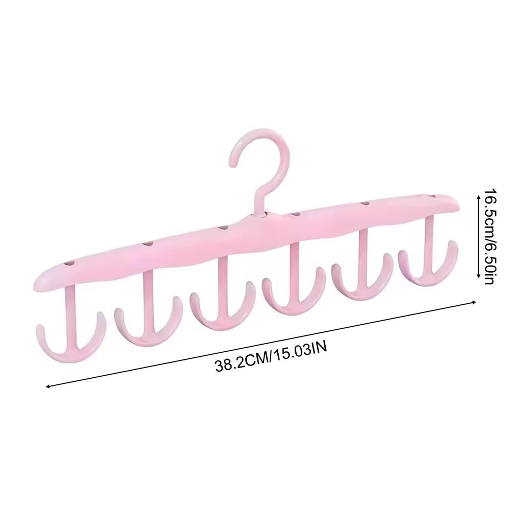 Multi-Function Hanger For Underwear And Straps With Non-Slip Hooks For Home And Dorm Use