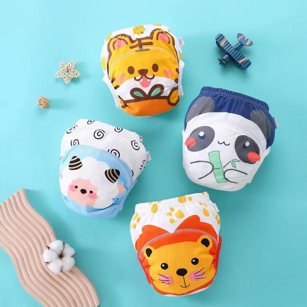 1 шт. детские обучающие карманные подгузники вкладыши моющиеся трусики подгузники чехол обертка костюм 6 слоев младенец