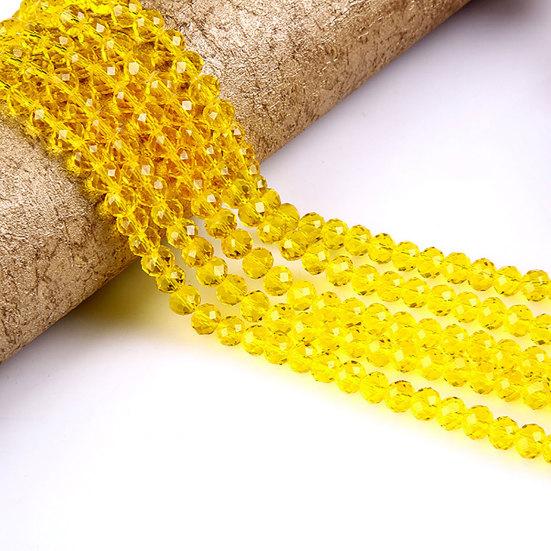 DIY ювелирные аксессуары искусственный кристалл плоские свободные бусины строка домашний декор