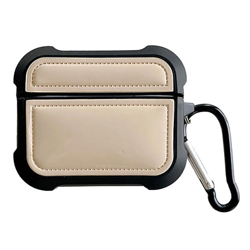 Для AirPods Pro 2/Pro Дизайн пуховика Чехол из ТПУ Защитный чехол для беспроводных наушников с защитной пряжкой от потери