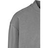 Gilet - Urban Classics - Délavé - Gris - XS - Veste zippée en sweat pour homme