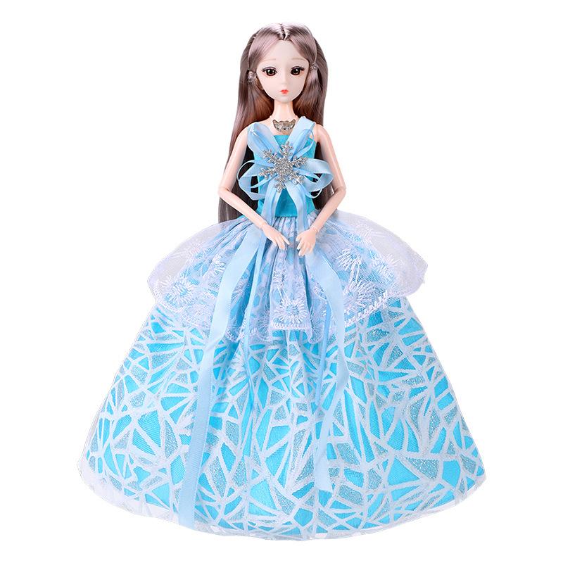 Детская кукла игрушка Aisha Tong Le Barbie большая супер подарочная коробка девочка принцесса платье свадебное платье костюм