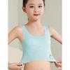 Ice Silk Seamless Girls Underwear Developmental Girls Childrens Bra Student Vest Summer Thickened Latex Pad Childrens Bras Vests