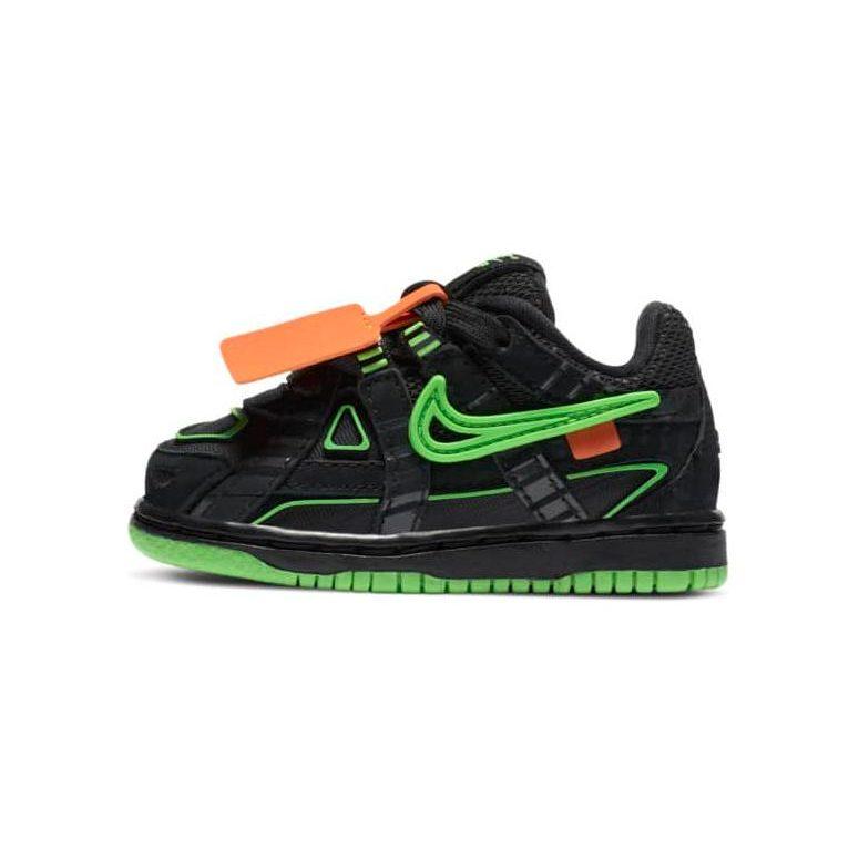 Nike Кроссовки Air Rubber Dunk Off-White Зеленый Удар TD CW7444-001