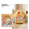 Summer Pet Tent: Enclosed Cat Bed—Cool, Breathable, Wear-Resistant, and Scratch-Resistant Pet Supplies