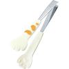 Tanabe Kanagu Large Cat Tongs, White Egg, 2501, Length 240mm X Width 50mm (Thickness: 2.2mm)