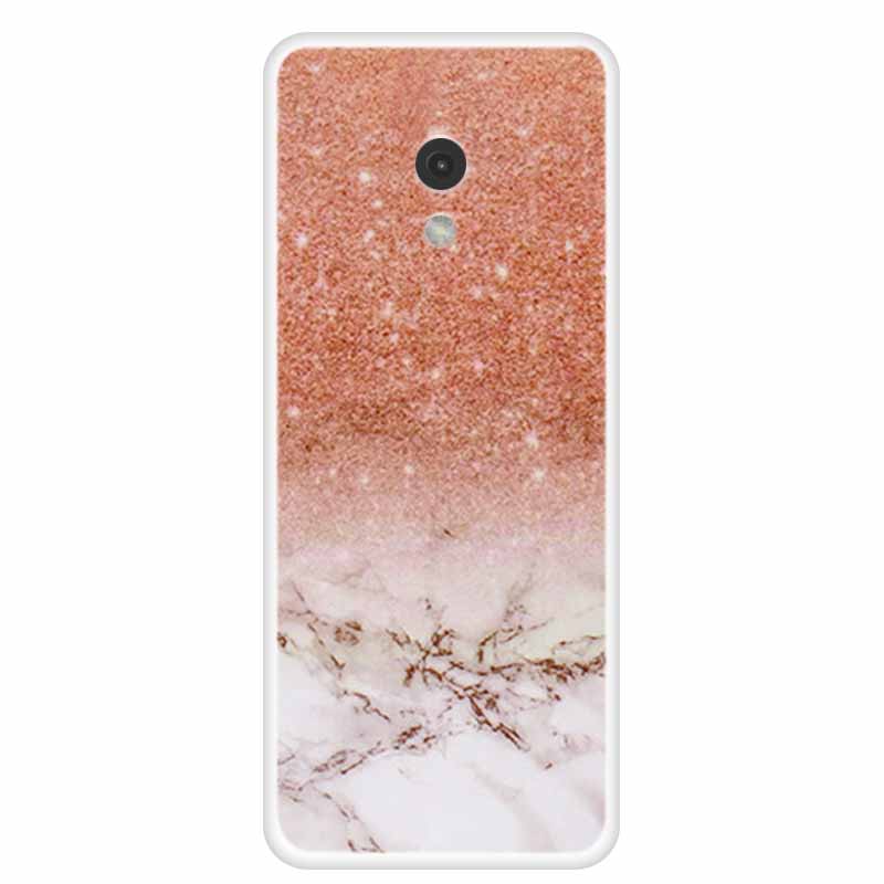 Чехол для Nokia 215 4G 2024 Nokia 235/220 4G 2024 Мраморный Рисунок Прозрачный ТПУ Задняя Крышка Чехол для Nokia220 4G Защитный Прозрачный Оболочка
