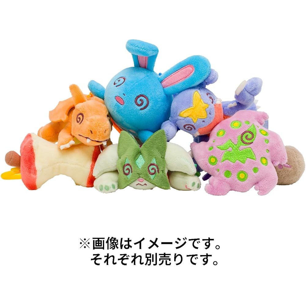 Оригинальный талисман Pokemon Center Марилль Плюшевая игрушка Мягкое чучело животного 20 см